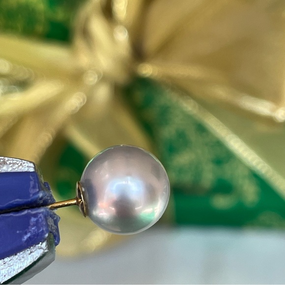 South Sea pearl earrings - Picture 9 of 12